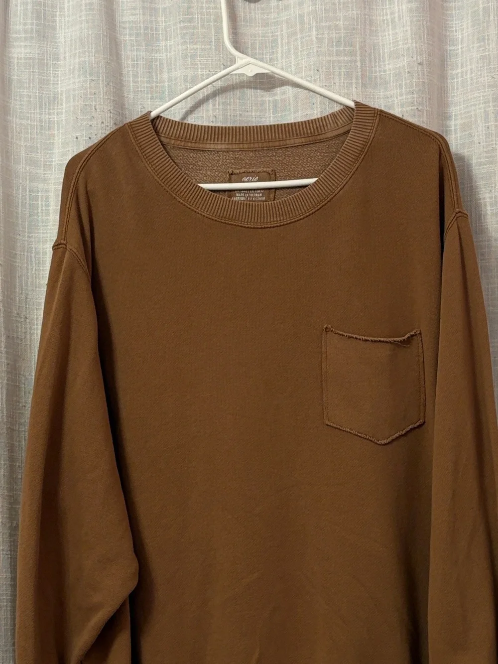 Aerie Happy Pocket Oversized Crewneck Sweatshirt
